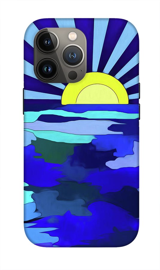 Sunset on The Lake - Phone Case