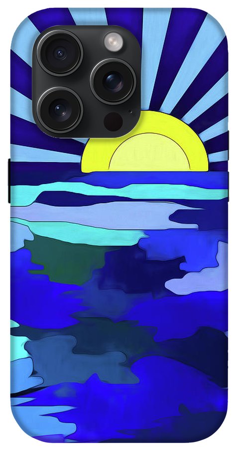 Sunset on The Lake - Phone Case