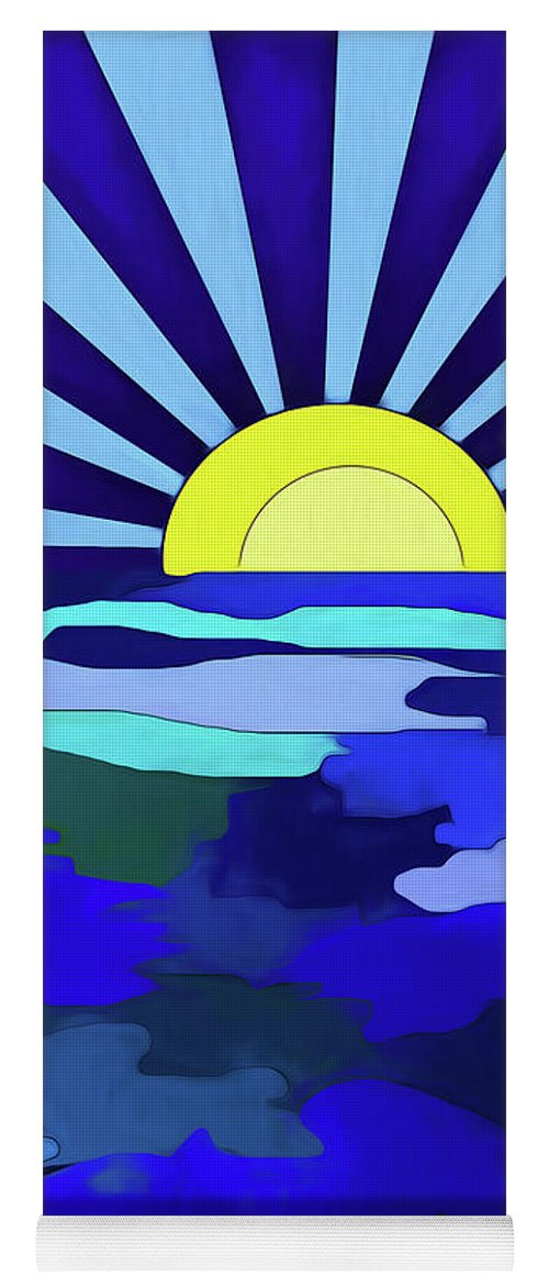 Sunset on The Lake - Yoga Mat