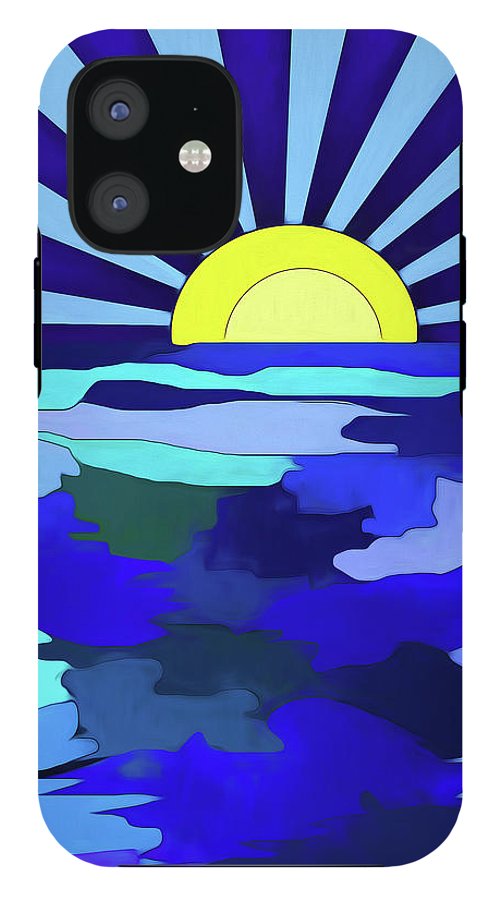 Sunset on The Lake - Phone Case