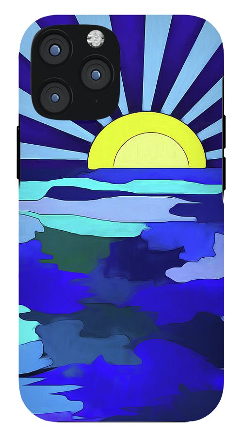 Sunset on The Lake - Phone Case