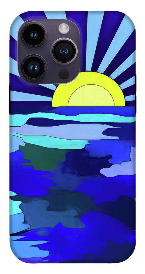 Sunset on The Lake - Phone Case