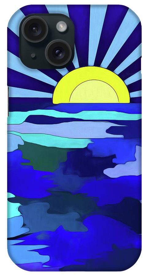 Sunset on The Lake - Phone Case