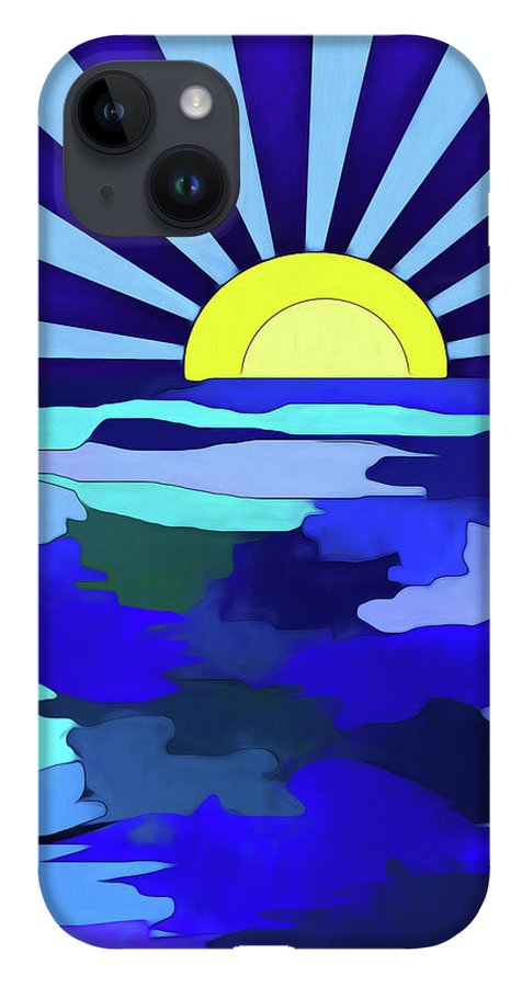 Sunset on The Lake - Phone Case
