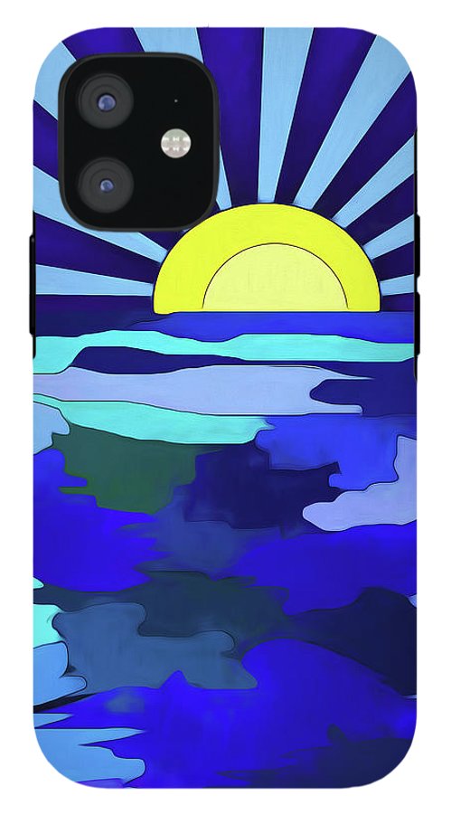 Sunset on The Lake - Phone Case