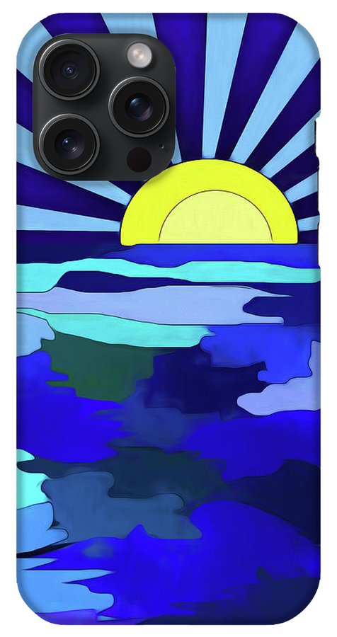 Sunset on The Lake - Phone Case