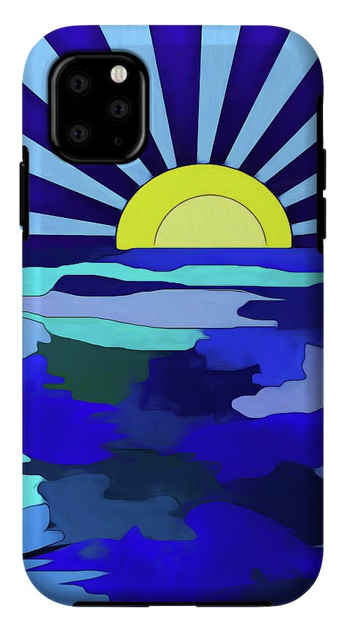 Sunset on The Lake - Phone Case