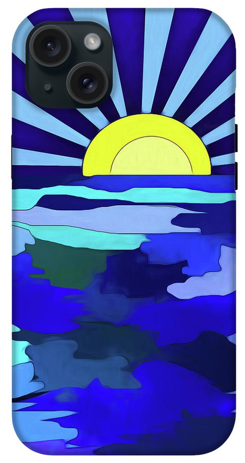 Sunset on The Lake - Phone Case