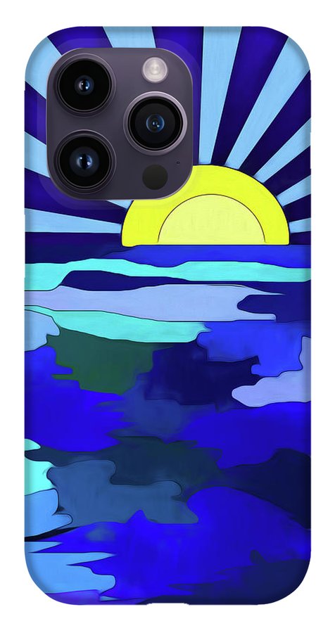Sunset on The Lake - Phone Case