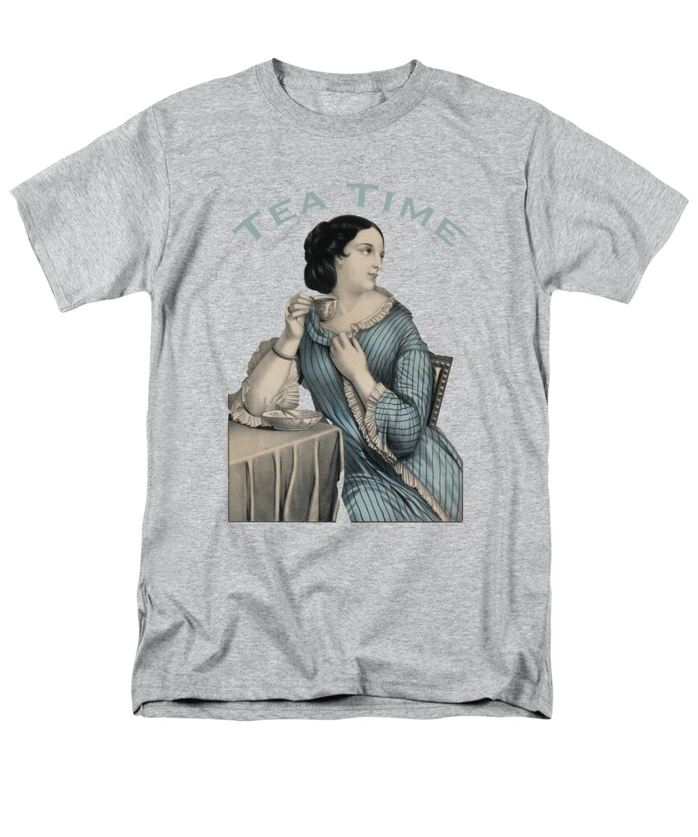 Tea Time Vintage Woman - Men's T-Shirt  (Regular Fit)