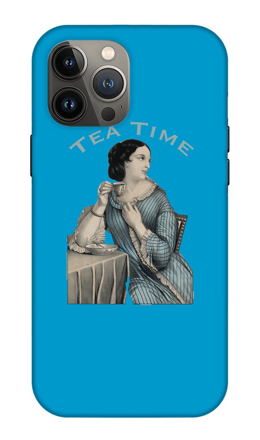 Tea Time Vintage Woman - Phone Case