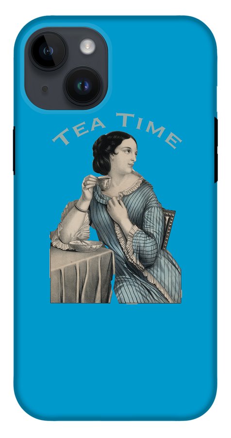 Tea Time Vintage Woman - Phone Case