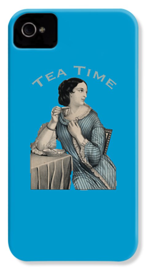 Tea Time Vintage Woman - Phone Case
