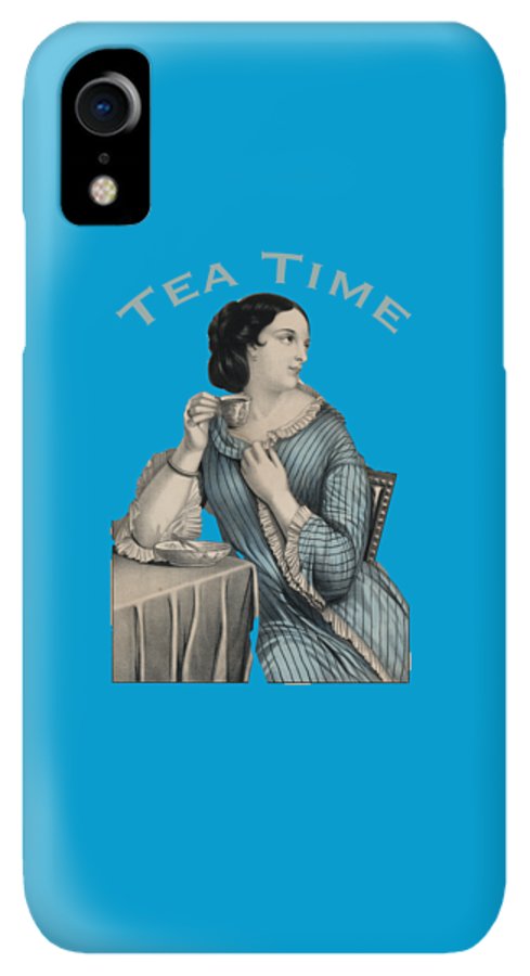Tea Time Vintage Woman - Phone Case