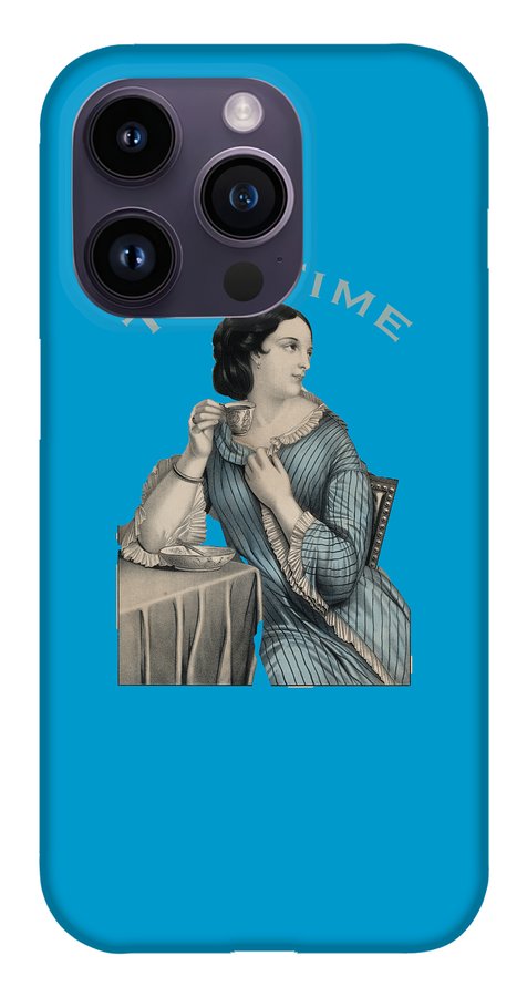 Tea Time Vintage Woman - Phone Case