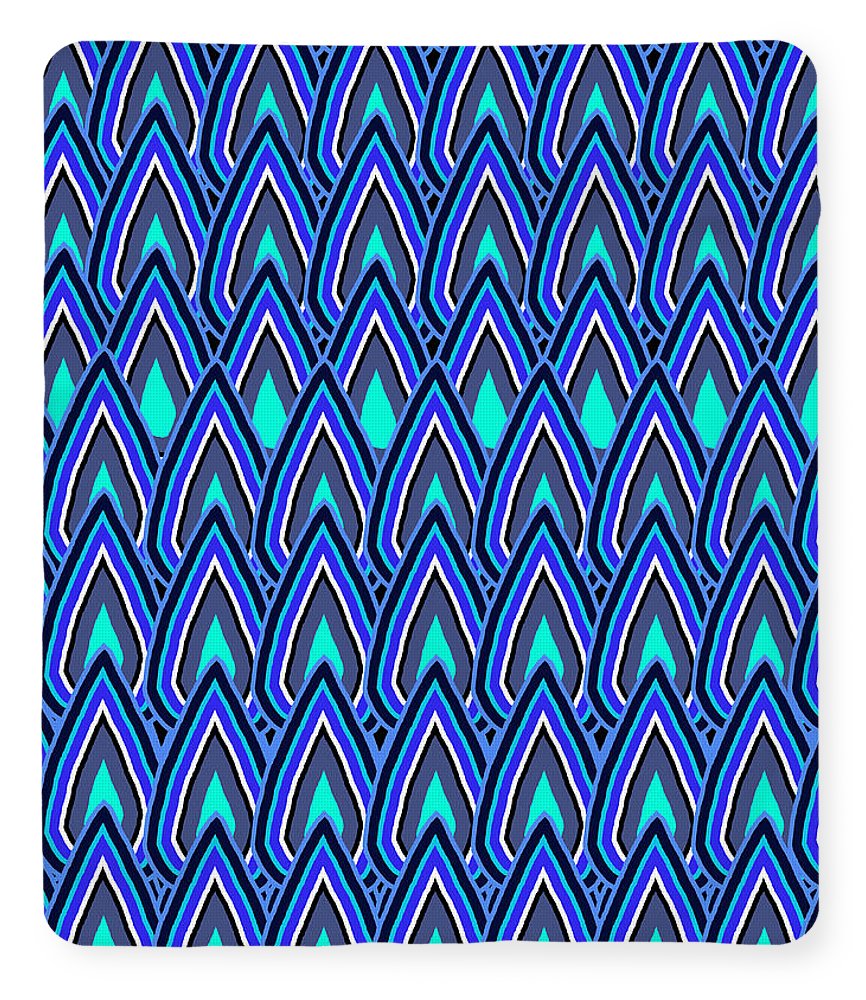 Teardrops In Blue - Blanket