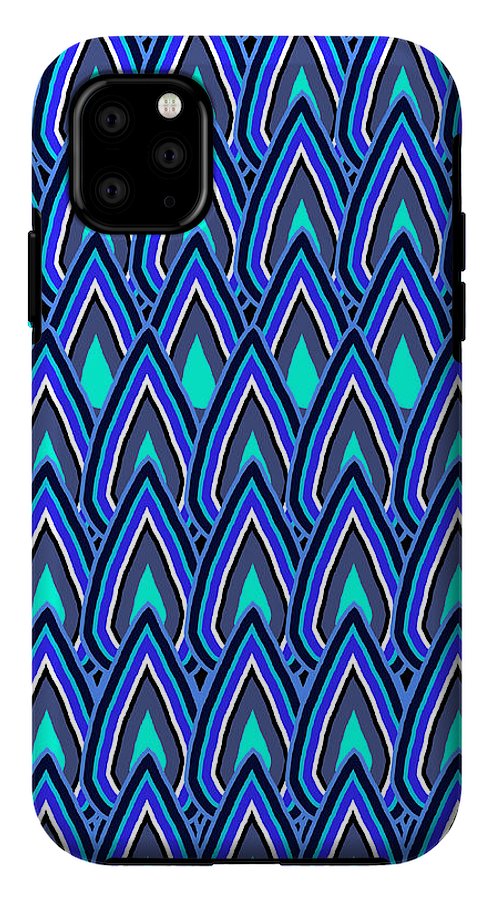 Teardrops In Blue - Phone Case