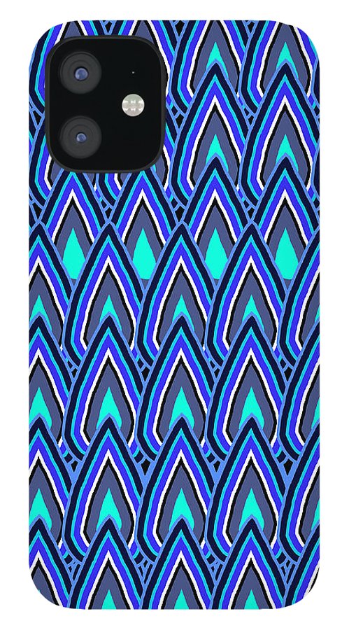 Teardrops In Blue - Phone Case
