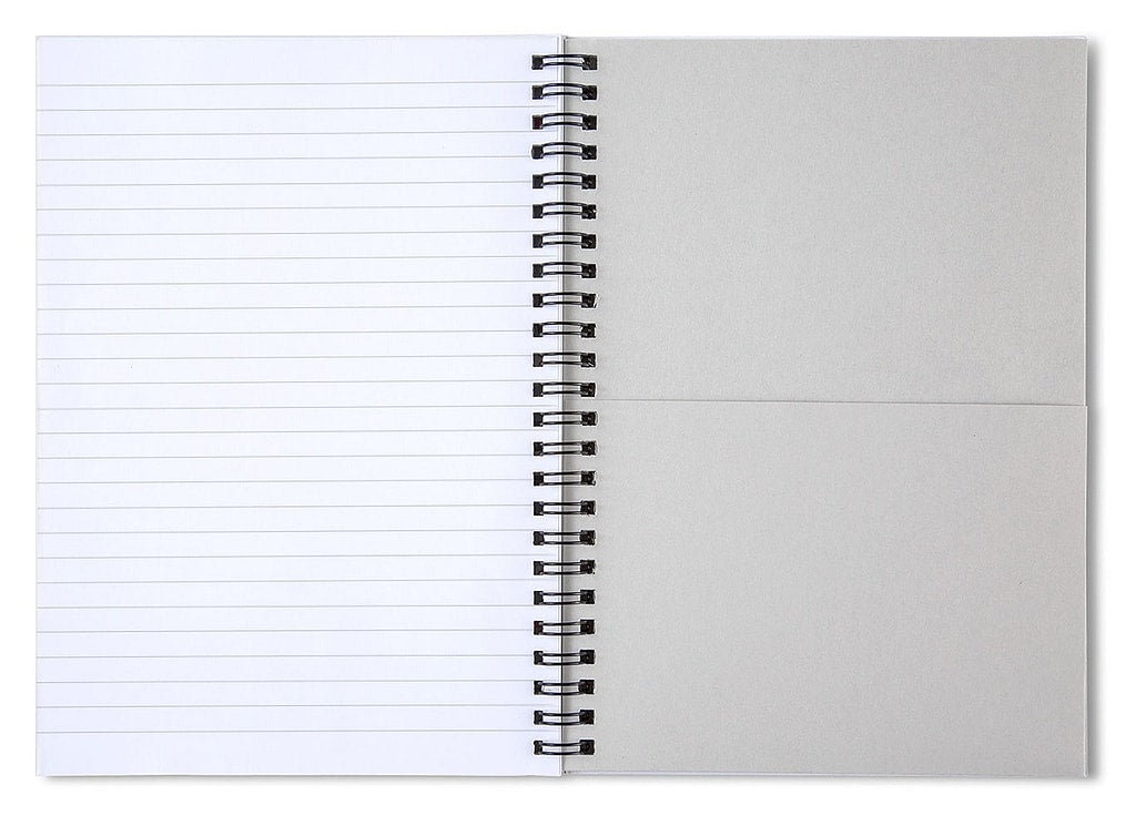Peppermint Stripes - Spiral Notebook