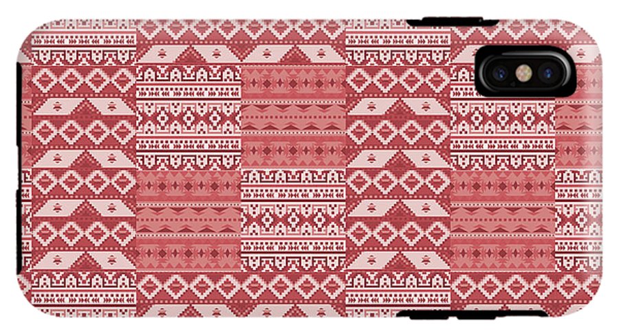 Terra Cotta Southwest Patchwork - Phone Case