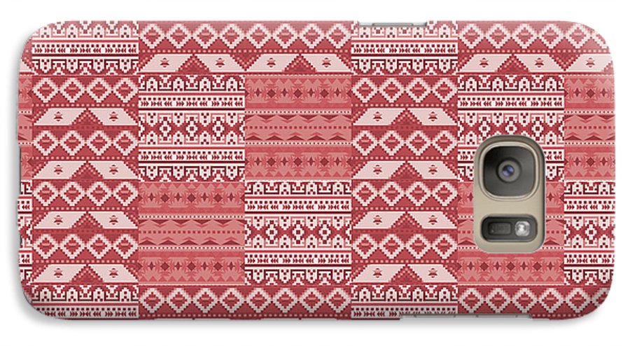 Terra Cotta Southwest Patchwork - Phone Case