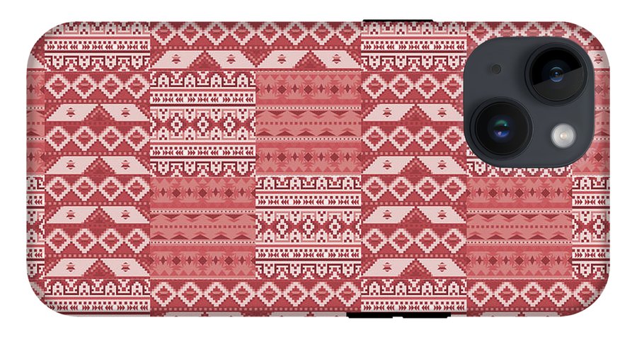 Terra Cotta Southwest Patchwork - Phone Case