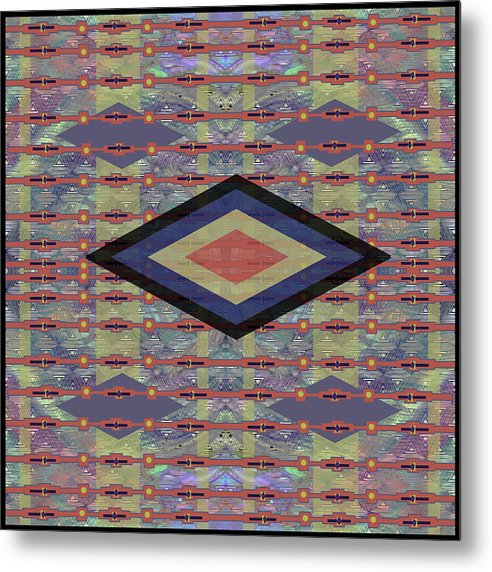 Terracotta Southwest - Metal Print