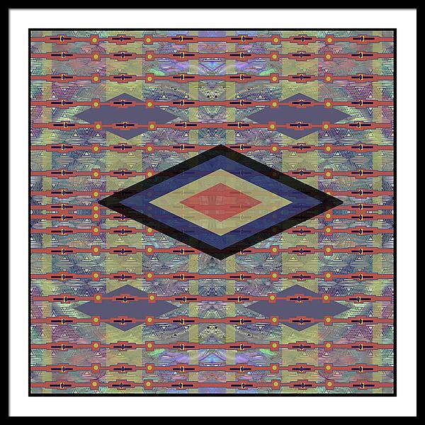 Terracotta Southwest - Framed Print