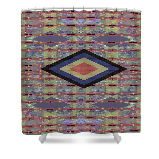 Terracotta Southwest - Shower Curtain