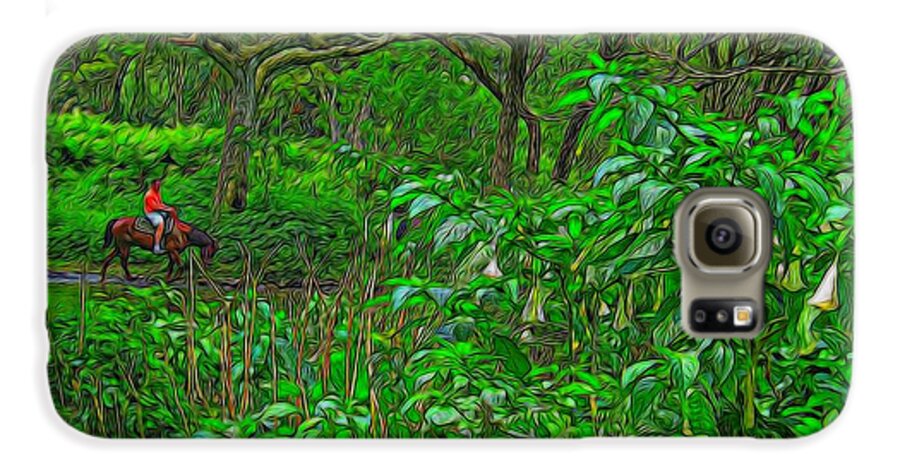The Crossing By The Trees - Phone Case