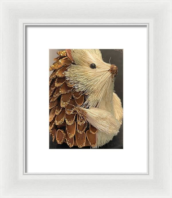 The Hedgehog Ornament - Framed Print