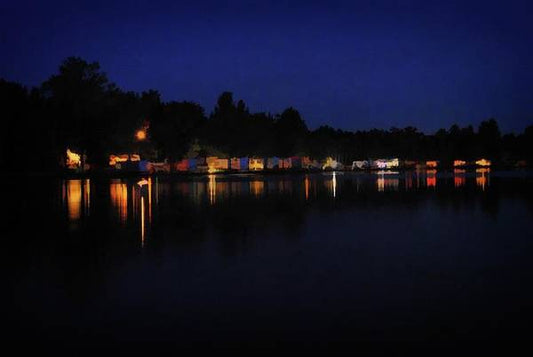 The October Lake - Art Print