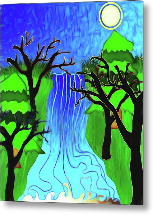 The River - Metal Print