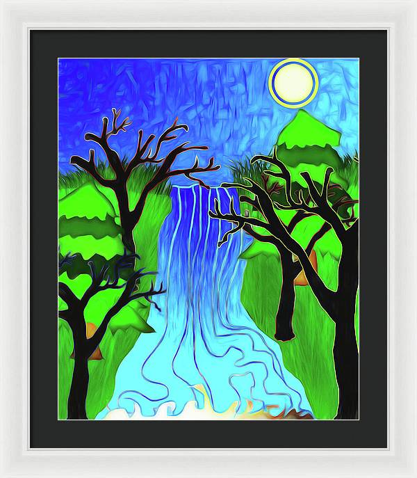 The River - Framed Print