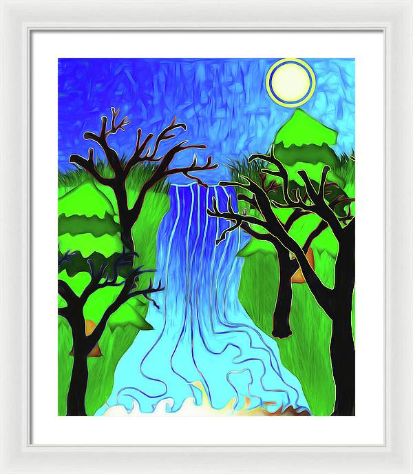 The River - Framed Print