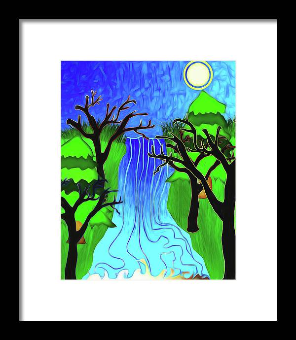The River - Framed Print
