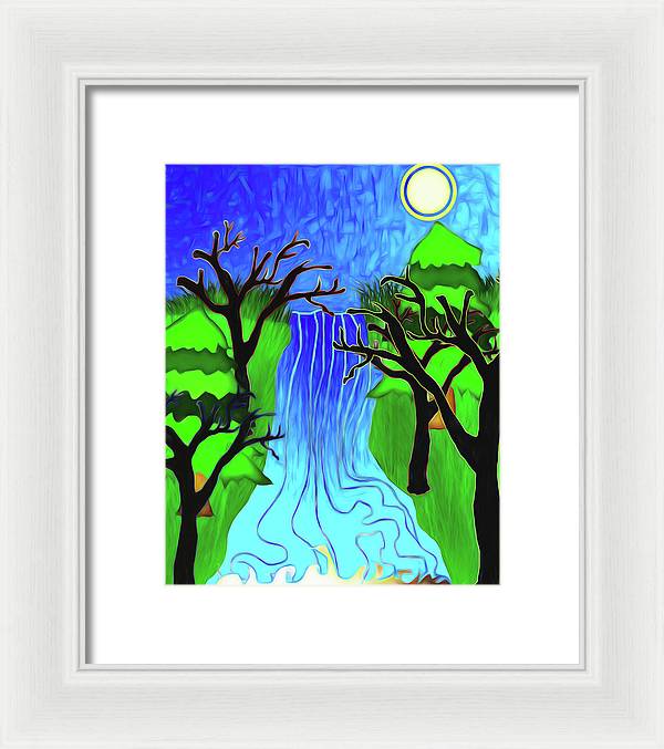 The River - Framed Print