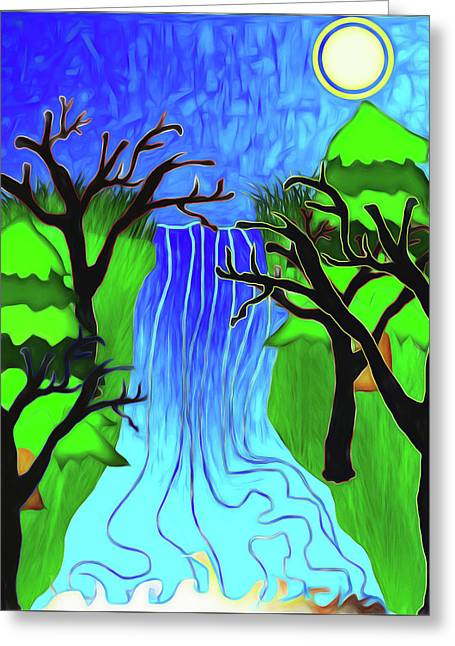 The River - Greeting Card