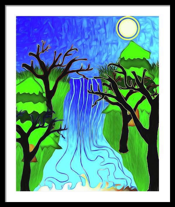 The River - Framed Print