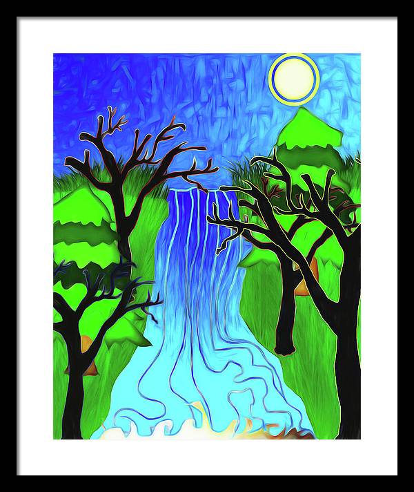 The River - Framed Print