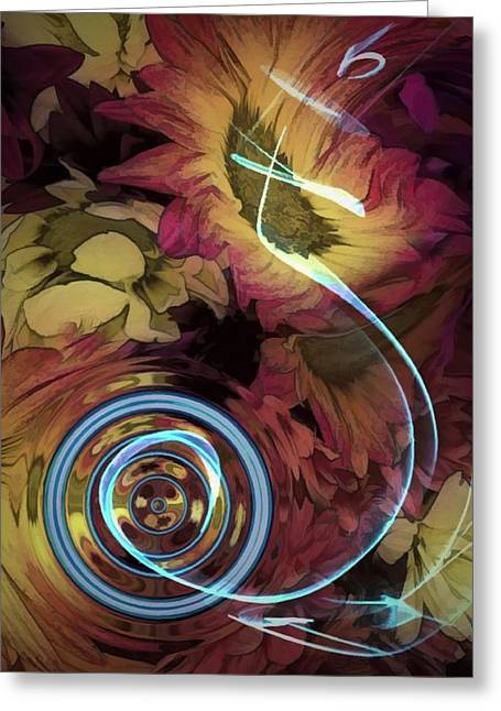 The Sound Of Waving Flowers - Greeting Card