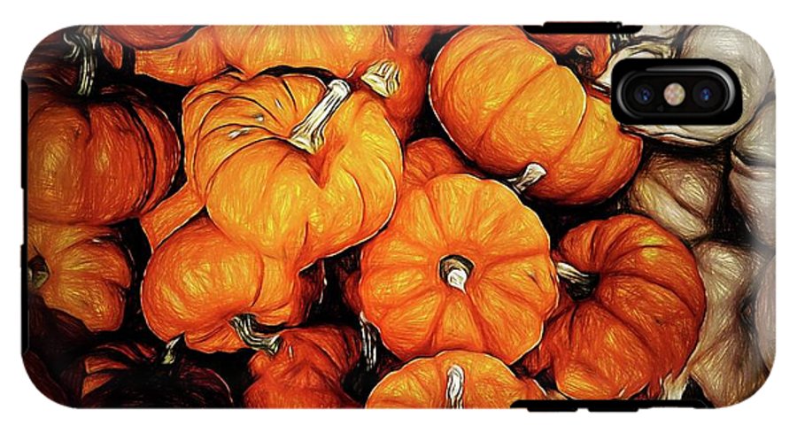 Tiny Pumpkins Pile - Phone Case