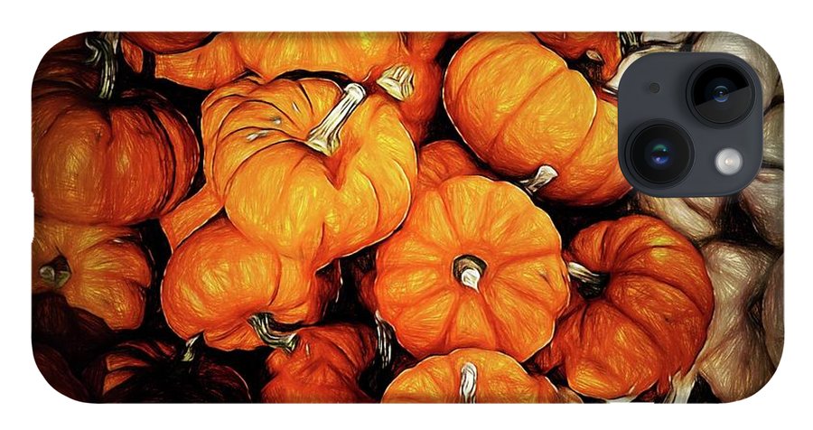 Tiny Pumpkins Pile - Phone Case