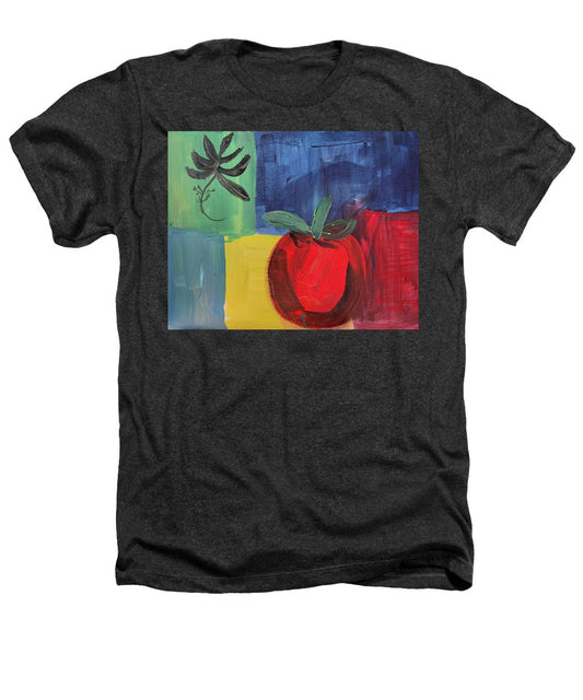 Tomato Basil Abstract - Heathers T-Shirt