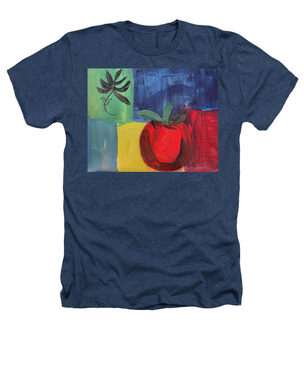 Tomato Basil Abstract - Heathers T-Shirt