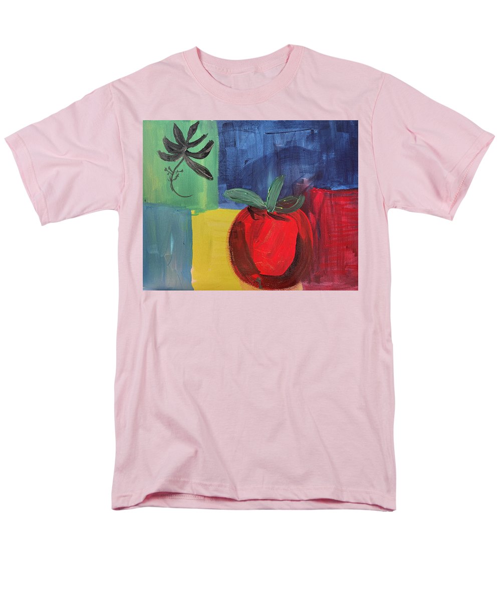 Tomato Basil Abstract - Men's T-Shirt  (Regular Fit)