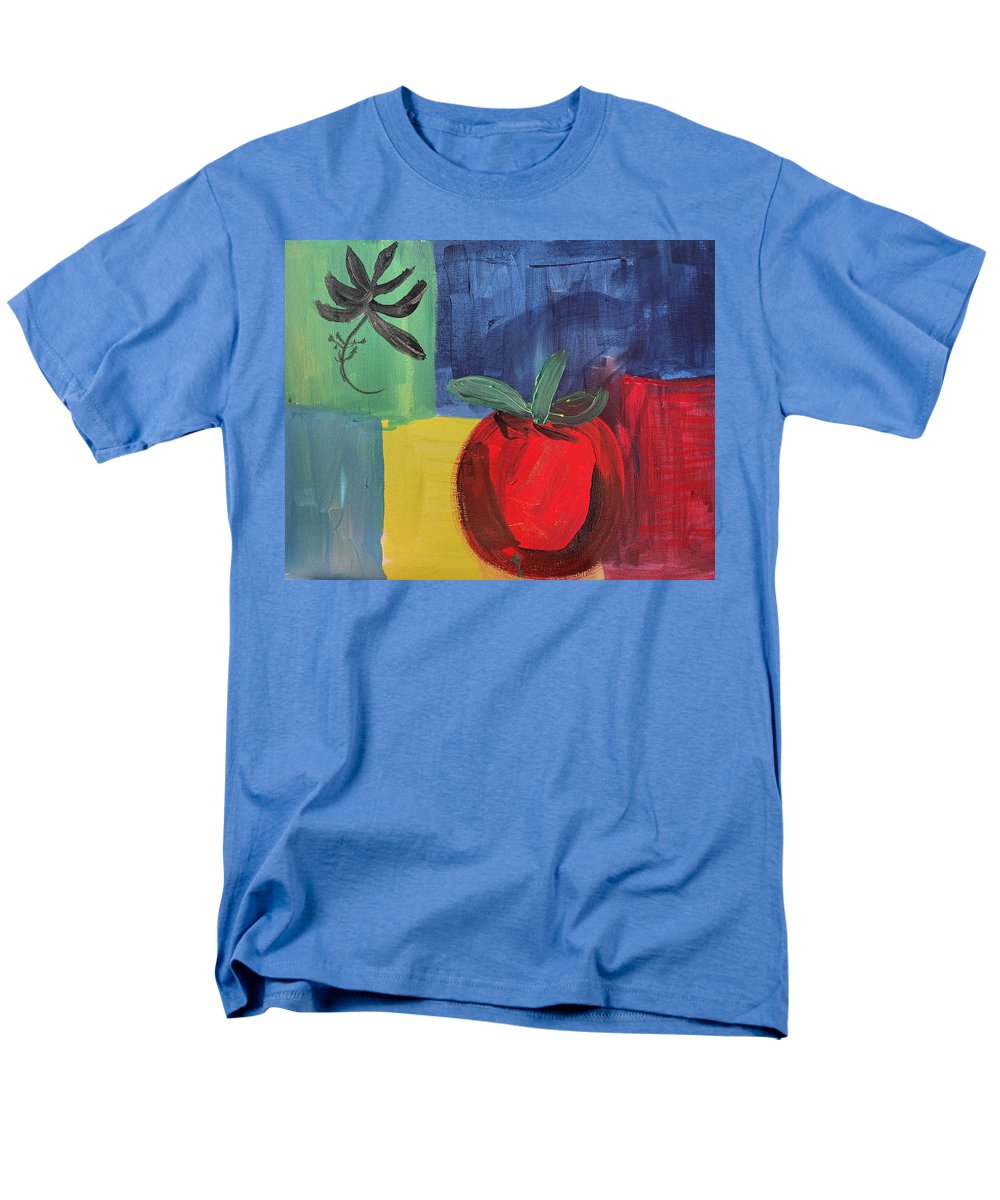 Tomato Basil Abstract - Men's T-Shirt  (Regular Fit)