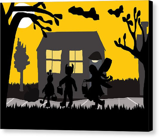 Trick Or Treat - Canvas Print