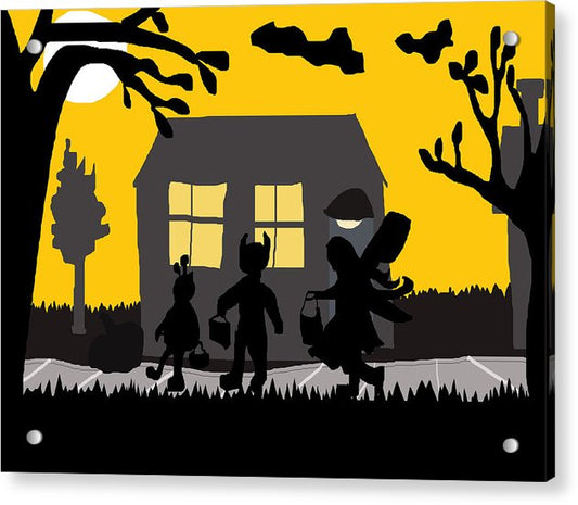 Trick Or Treat - Acrylic Print