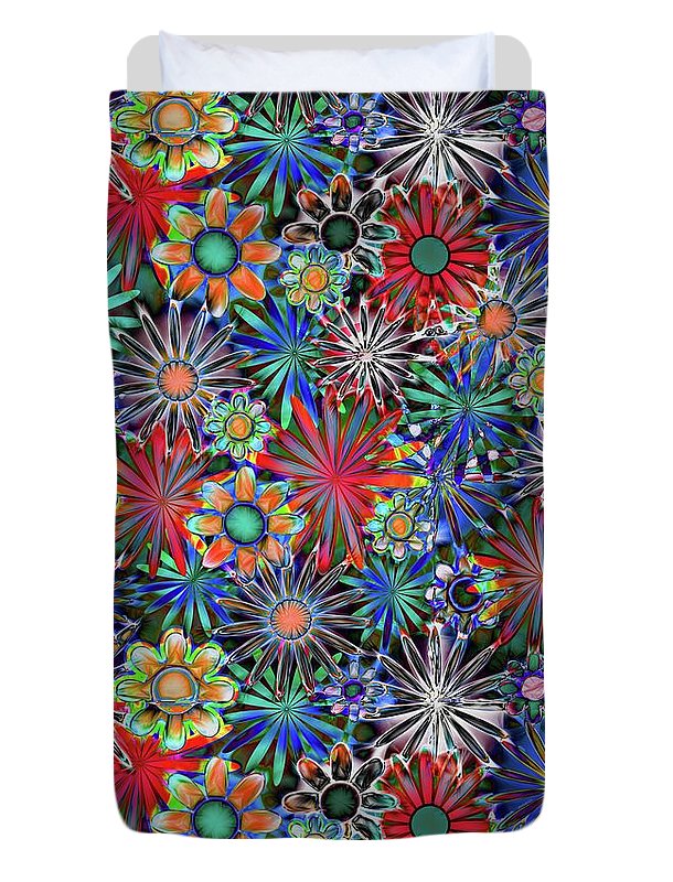 Tropical Daisies - Duvet Cover
